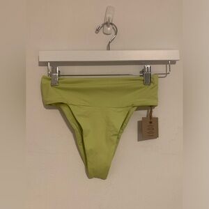 NWT Free People X Toast Signature Banded High Waist Bikini Bottom XS